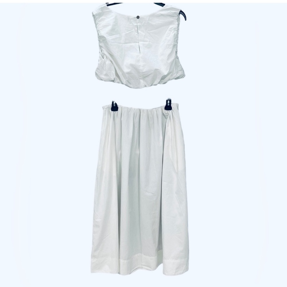 Skirt Top Set - Free People - New poplin skirt n crop top
